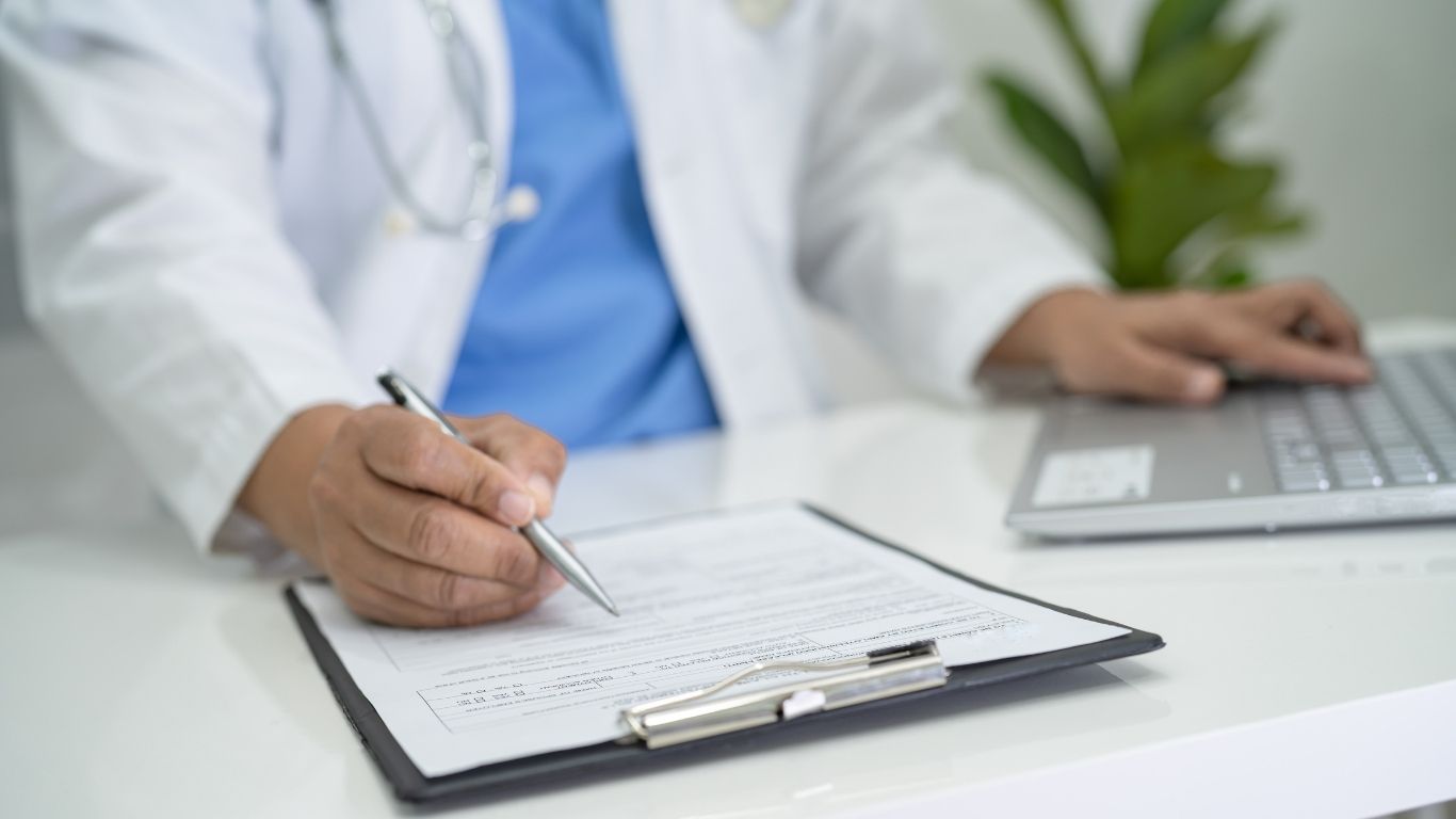 New York attorney advising clients about Medicaid eligibility and long-term asset protection during a professional consultation.